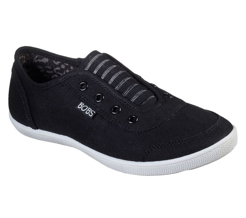 Skechers Dam Svarta Slip On - Bobs B Cute - Walkways - Sverige (JUCLF-5329)